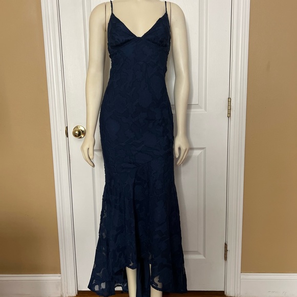 Princess Polly CYRENE MAXI DRESS NAVY - Picture 8 of 12